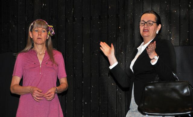 Szenenfoto von der Probe.