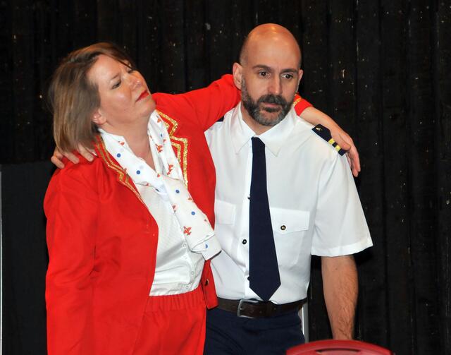 Szenenfoto von der Probe.