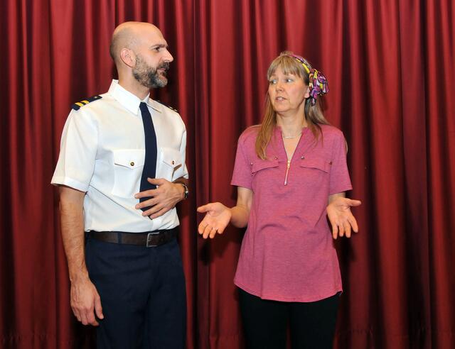 Szenenfoto von der Probe.