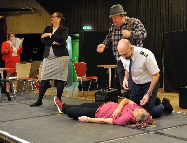 Szenenfoto von der Probe.