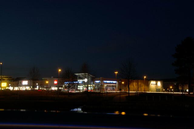 Blick auf Center