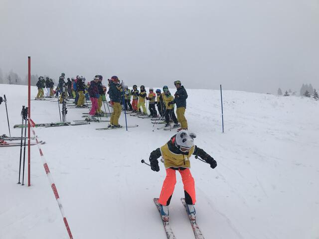 beim Abschlussrennen