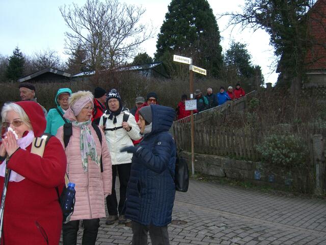 Wandern im Ort Osterwald