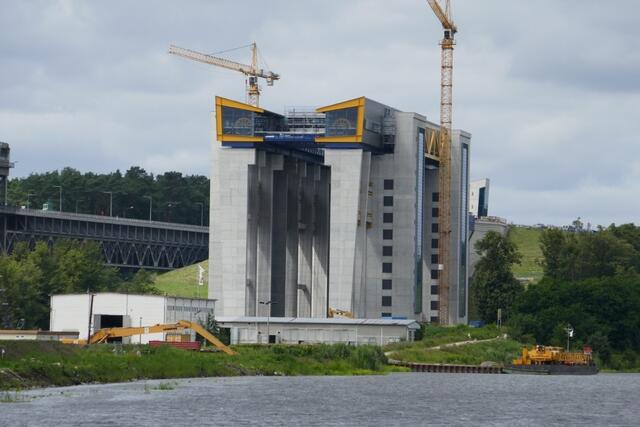 Neues Hebewerk vom Unterwasser