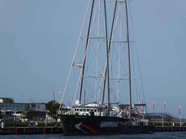 Greenpeacesegler  Rainbow Warrier