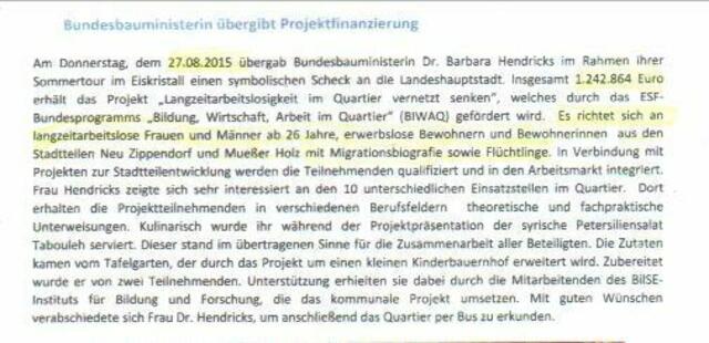 Was haben die mit unserem Geld gemacht?