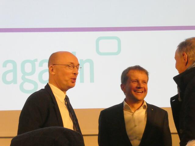 Immer gut gelaunt so lange keine kritischen Fragen kommen?