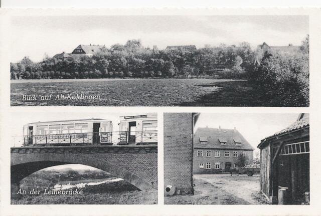 Postkarte aus Koldingen ca. 1950