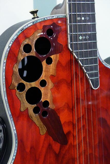 Detail an der Gitarre