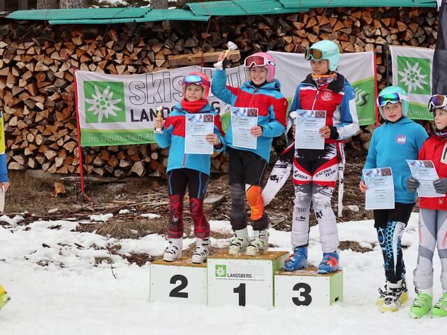 Amelie Markgraf auf Platz 2, Maja Dieterich auf Platz 1