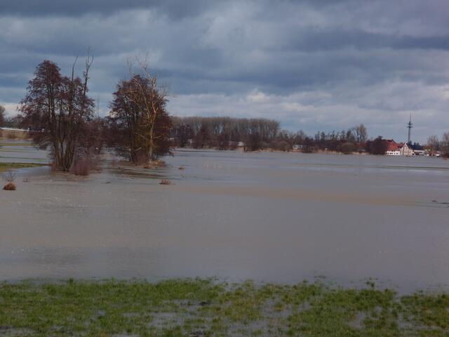 Blick von der Täfertinger Bachgasse nach Norden zur Gailenbacher Mühle | Foto: Walter Gollmann