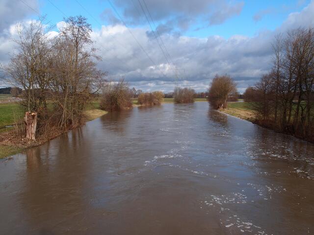 Die Schmutter unterhalb der Batzenhofer Schmutterbrücke | Foto: Walter Gollmann