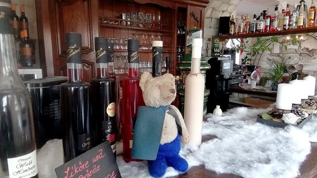 O`Brain und seine "Fuhre Mist" im Thaldorfer Kartoffel- und Schnitzelhaus !