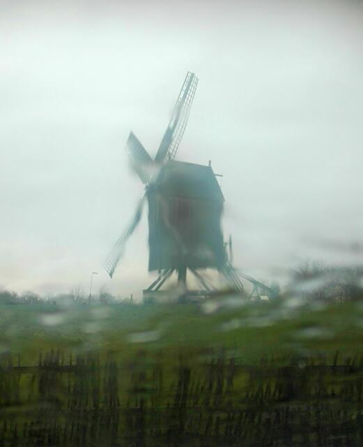 Mühlen im Regen
