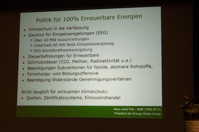Vortrag Hans Josef Fell
