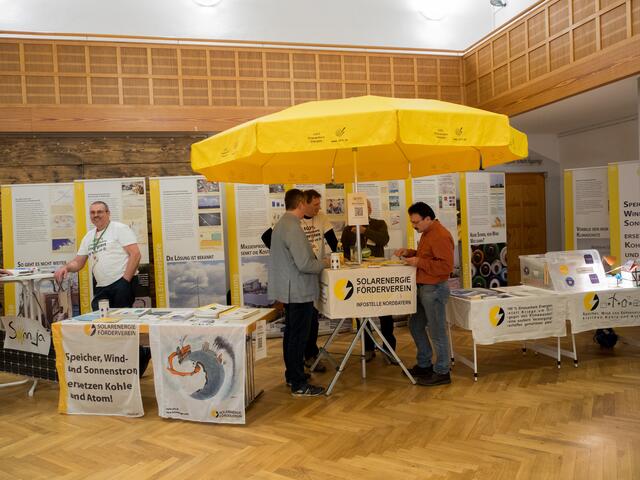 Toller Stand vom SFV Nordbayern und Amberg