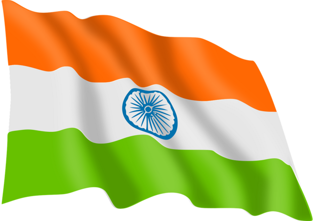 Indien, Flagge > https://pixabay.com/de/vectors/flagge-indien-indian-1296283/ | Foto: wie vor