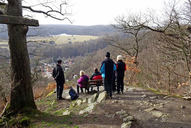 Blick vom Bösen Kleef auf Altenbrak