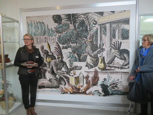 Vor 1400 Jahren haben die Maya und Azteken den Kakao angebaut,erzählte man uns.