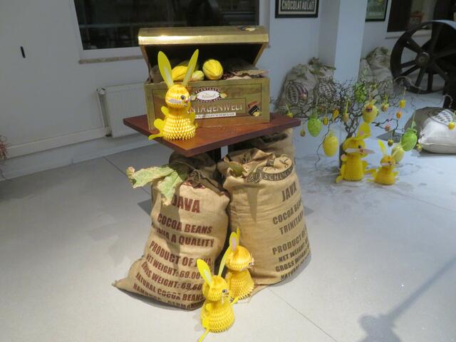 Säcke vol Kakaobohnen.