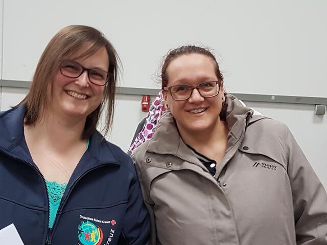 Stefanie Walter und Pamela Meywald