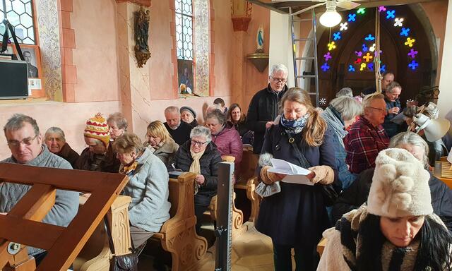 Gebet und Gesang in der St. Laurentius-Kapelle