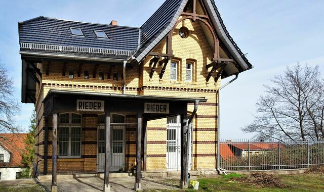 ehemaliger Bahnhof Rieder