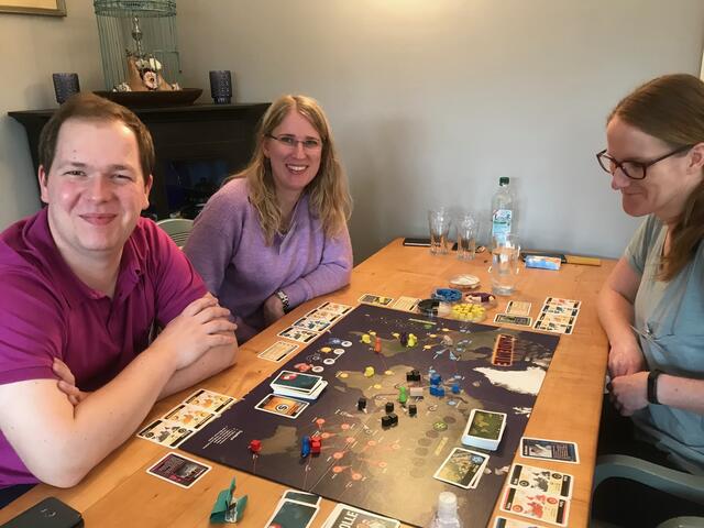 In diesen Zeiten kam auch Pandemie von Pegasus auf den Tisch