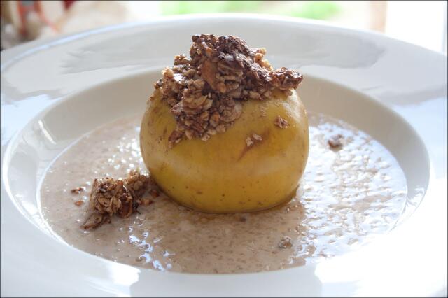 gebackener Apfel