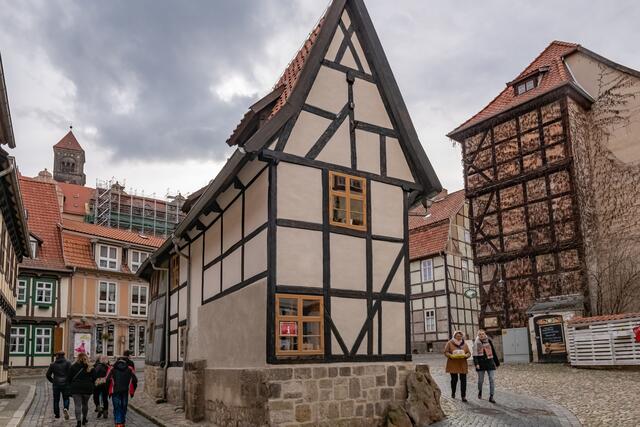 ... Touristinfo in Qedlinburg ...
