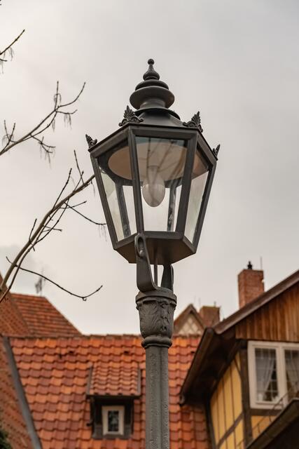 ... eine Laterne auf dem Burgberg  ...