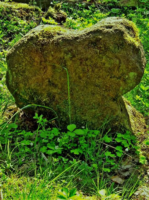das beschädigte Sühnekreuz im Einetal (Archivnild)