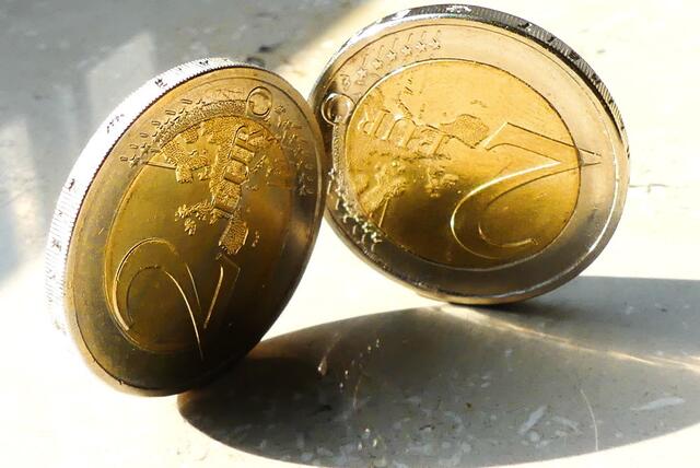 Europwährend - daher kein Umtausch mehr notwendig