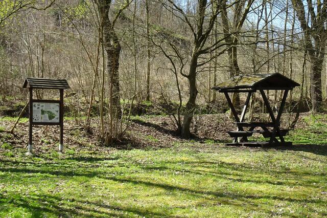 Rastplatz an der Ulbrichtstraße im Wiebecktal
