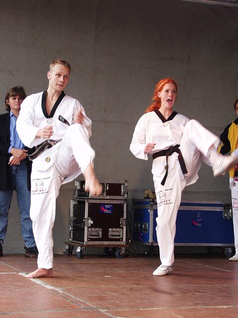 Tim Glenewinkel und Nadine Bullwinkel von Tura Bremen