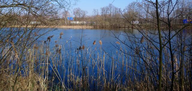 Ein Autobahnsee in der Wedemark