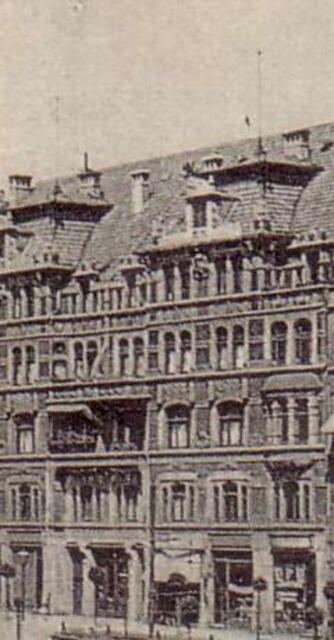 Minister-Stüve-Str.2 und 4 wurden 1943 zerstört, dort steht nunmehr ein Neubau