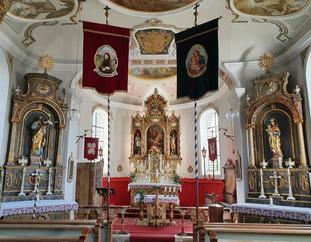 Altarraum Pfarrkiche St. Georg, Bodelsberg