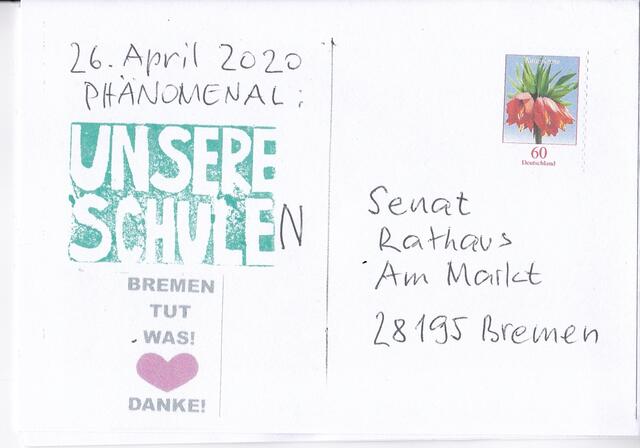 BAKI-Information zum 26. April 2020