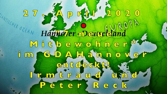 27. April 2020. Soeben haben wir unsere neuen "7 Mitbewohner entdeckt!!