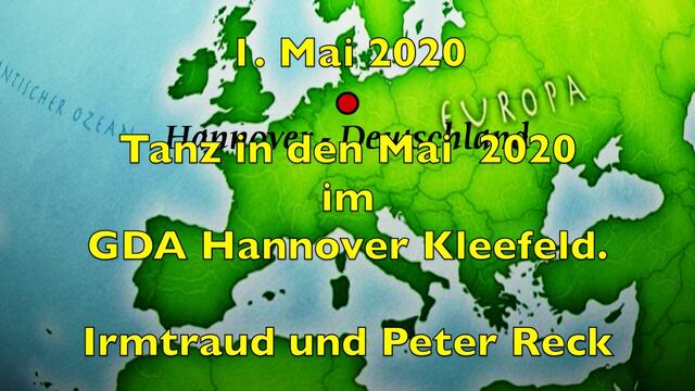 1. Mai 2020. Tanz in den Mai 2020. GDA Hannover Kleefeld. Bleibt gesund!