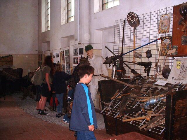 Im kleinen Bergwerksmuseum in Barsinghausen.