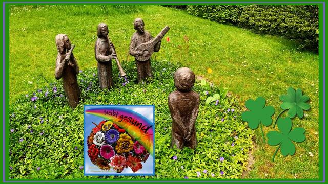 7. Mai 2020. I. Balkon-Konzert mit den Gebrüdern Mundrov in unserem Park. GDA Hannover Kleefeld.