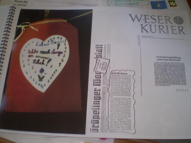 Blick in die Sonderausgabe von UNSERE SCHULE zum 17. Juni 2016