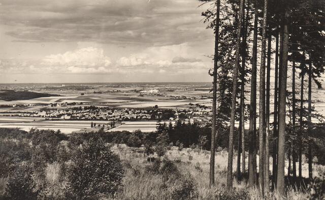 Blick auf Wennigsen alte Postkarte ca 1930 bei "Müllers Höh"