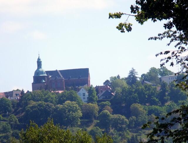 Ein Blick auf die Amöneburg