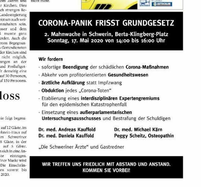 Mit dieser Anzeige hatte das Medienhaus Nord aber kein Problem