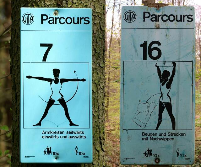 Ausgangsmaterial für das Schild zur Übung 16
