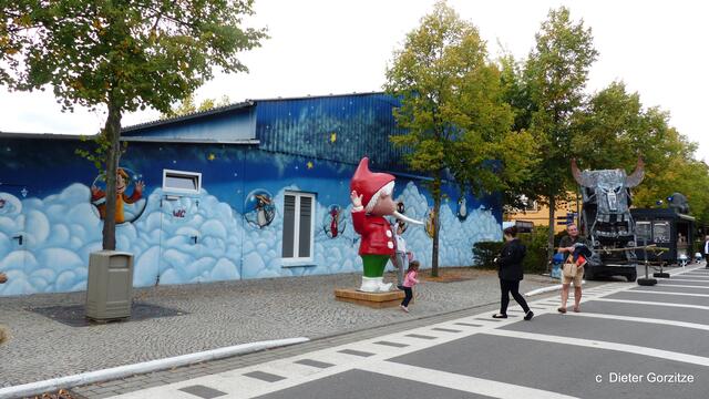 Beim Sandmännchen im Filmpark Potsdam Babelsberg