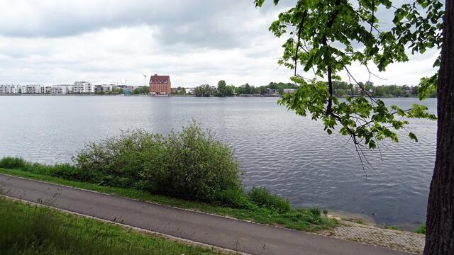 Der Ziegelinnensee ist ebenfalls ein Revier der Haubentaucher. Foto: Helmut Kuzina